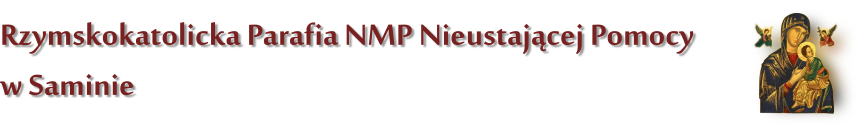 Logo for Rzymskokatolicka Parafia NMP Nieustającej Pomocy w Saminie